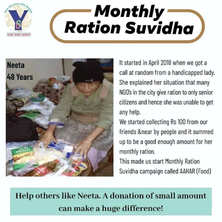 Monthly Ration Suvidha (MRS): A Lifeline of Dignity and Hope