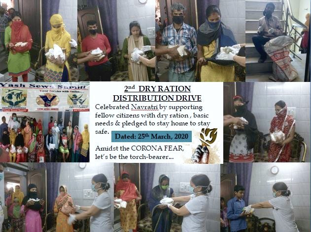 Post 2nd Wave Relief – Reaching the Needy with Ration, Milk & Immunity Kits