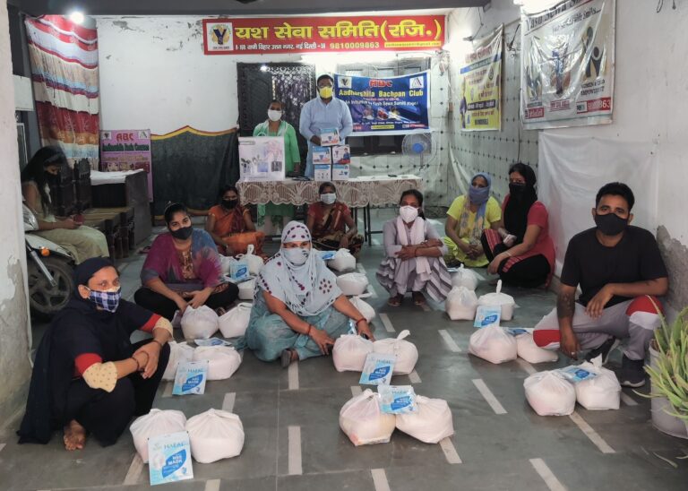 Post 2nd Wave Relief – Reaching the Needy with Ration, Milk & Immunity Kits