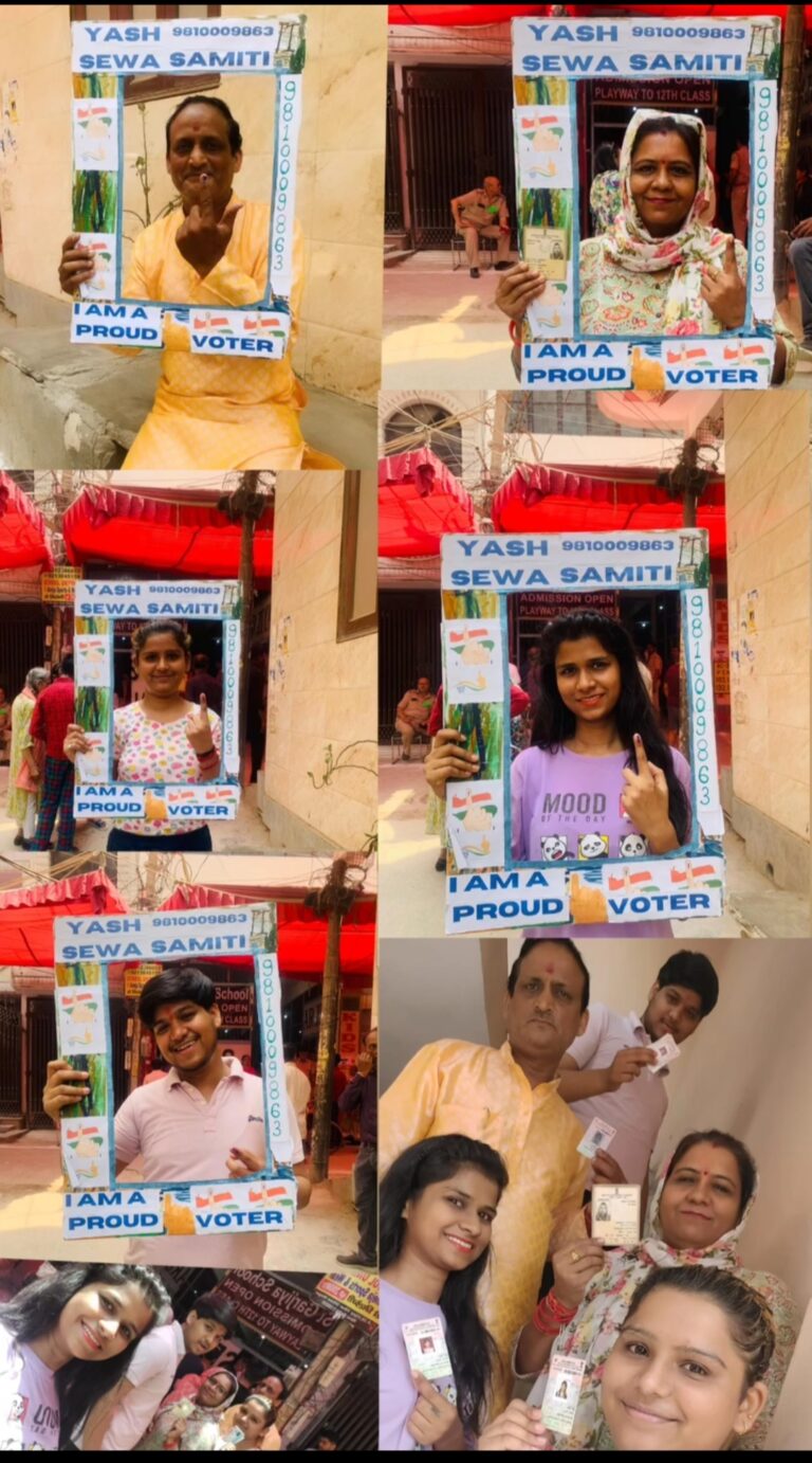 Celebrating Democracy: Voter Awareness Drive on Election Day (25 May 2024)