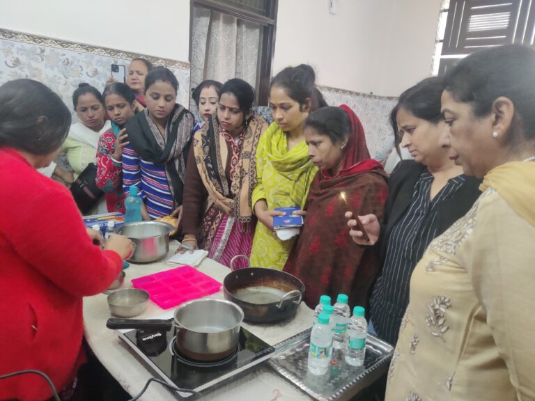 From Skills to Startups: Soap-Making Workshop under Project Sabla (17–18 February 2025)