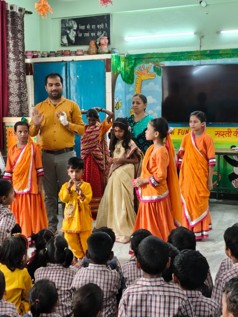 Celebrating the Spirit of Janmashtami with Young Minds